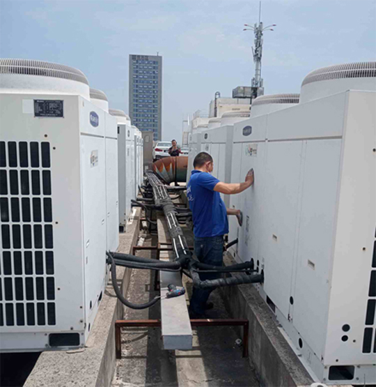 吉县中央空调制热和不制冷系统维修方法